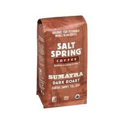 Salt Spring Coffee Organic Sumatra Whole Bean 400 g