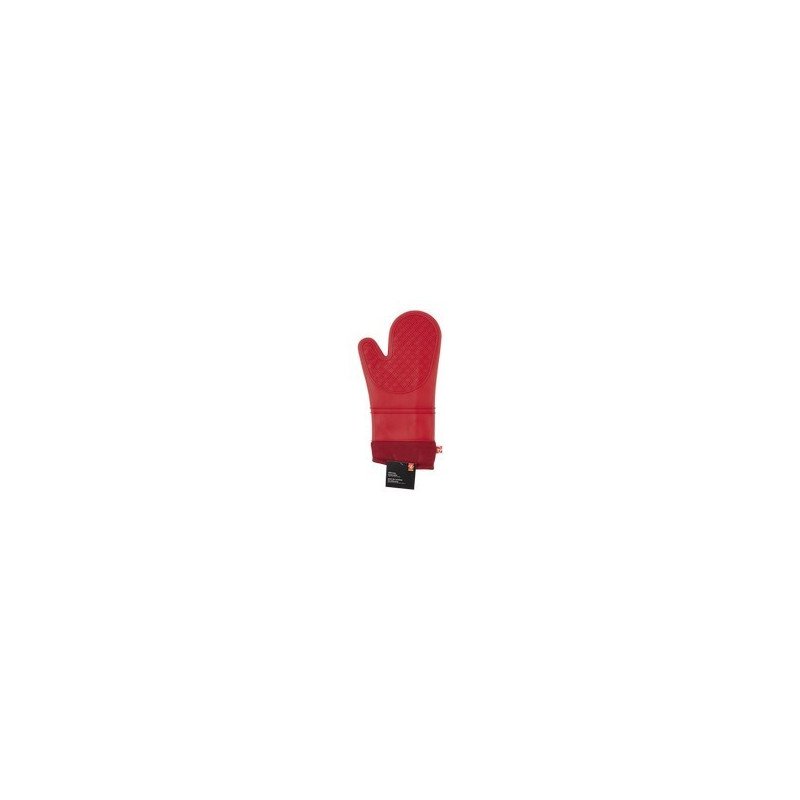 PC Silicone Oven Mitts Red pair
