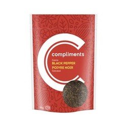 Compliments Coarse Black Pepper 117 g