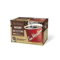 Tim Hortons Hazelnut Light Medium Roast Coffee K-Cups 12's