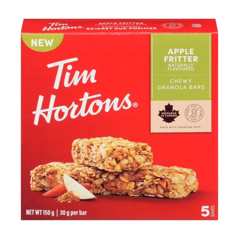 Tim Hortons Granola Bars Apple Fritter 5’s