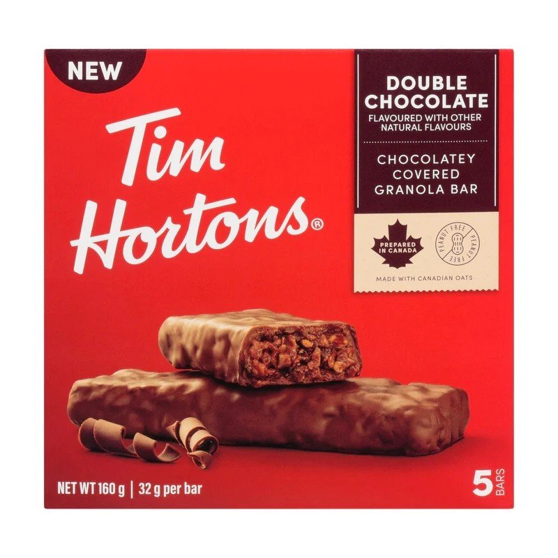 Tim Hortons Granola Bars Double Chocolate 5’s