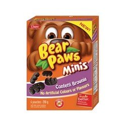 Dare Bear Paws Minis Confetti Brownie 210 g