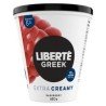 Liberte Greek Extra Creamy Yogurt Raspberry 5% 650 g