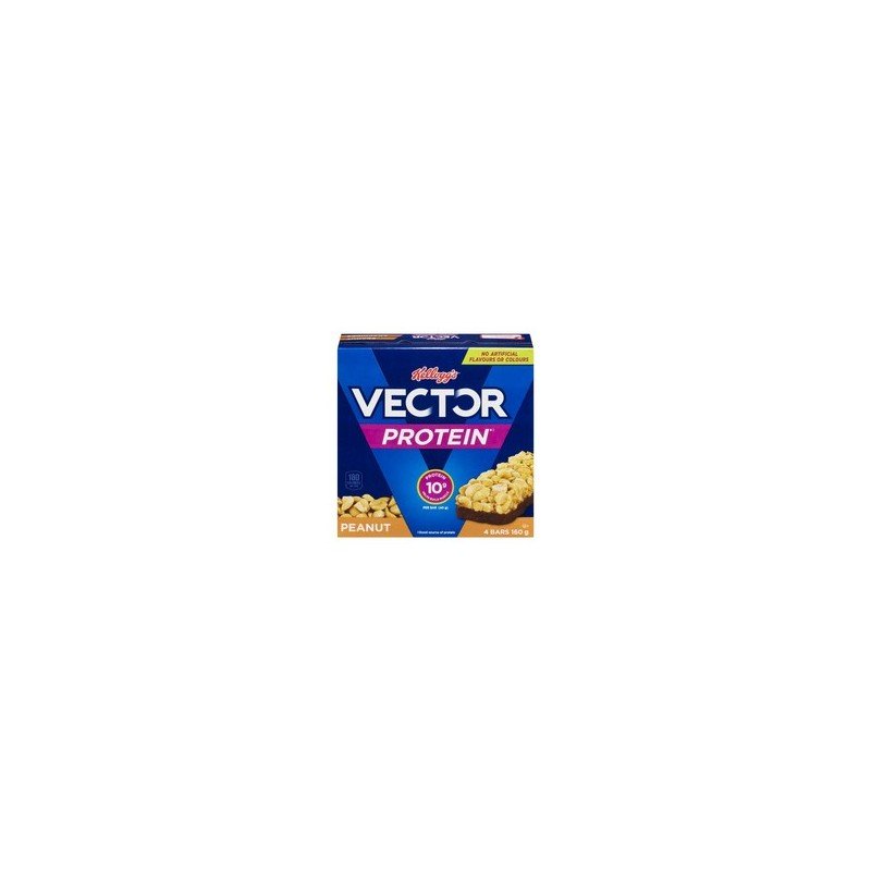 Kellogg's Vector Protein Bars Peanut 4 x 40 g