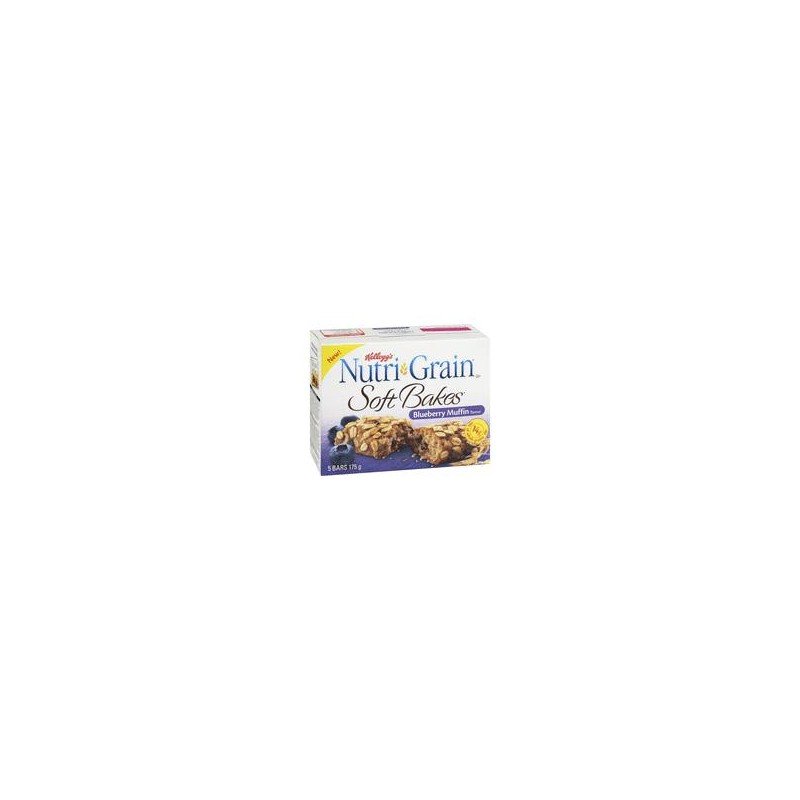 Kellogg's Nutri-Grain Soft Bakes Blueberry Muffin 5's
