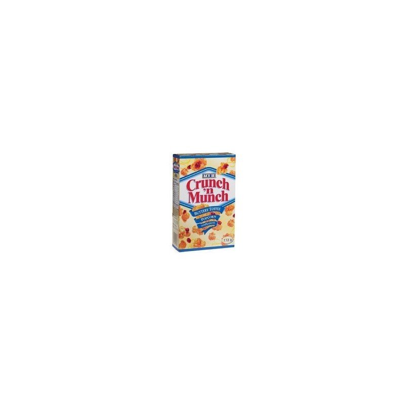 Crunch 'n Munch Buttery Toffee Popcorn with Peanuts 113 g