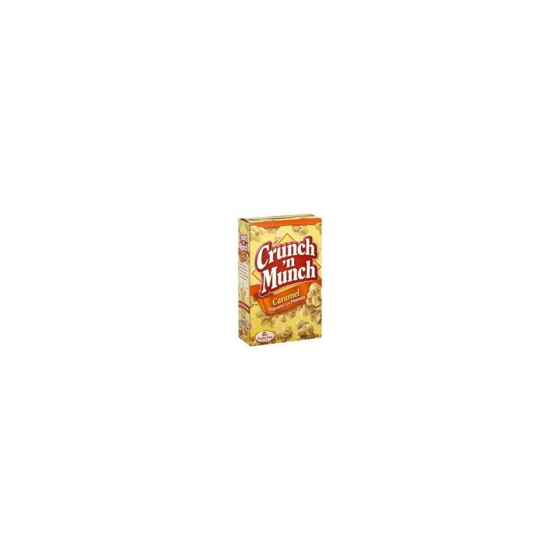 Crunch 'n Munch Caramel Popcorn with Peanuts 113 g