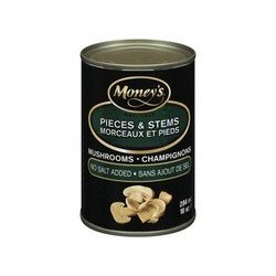 Money's Mushrooms Pieces & Stems no Salt 284 ml