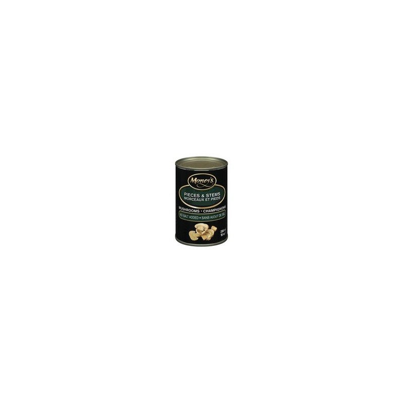 Money's Mushrooms Pieces & Stems no Salt 284 ml