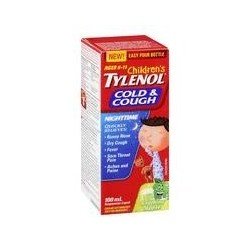 Tylenol Children's Cold & Cough Nighttime Soothing Apple 100 ml