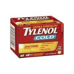Tylenol Cold Extra Strength Daytime Cool Burst 40's