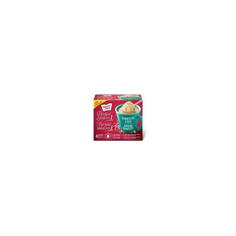 Duncan Hines Perfect Size for 1 Confetti Cake Mix 260 g