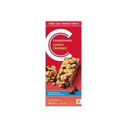 Compliments Chewy Granola Bars Chocolate Chip 1256 g