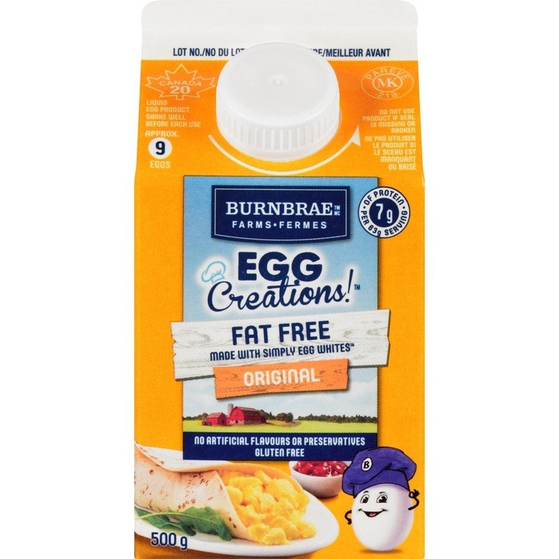 Burnbrae Farms Egg Creations Original Fat Free 500 g