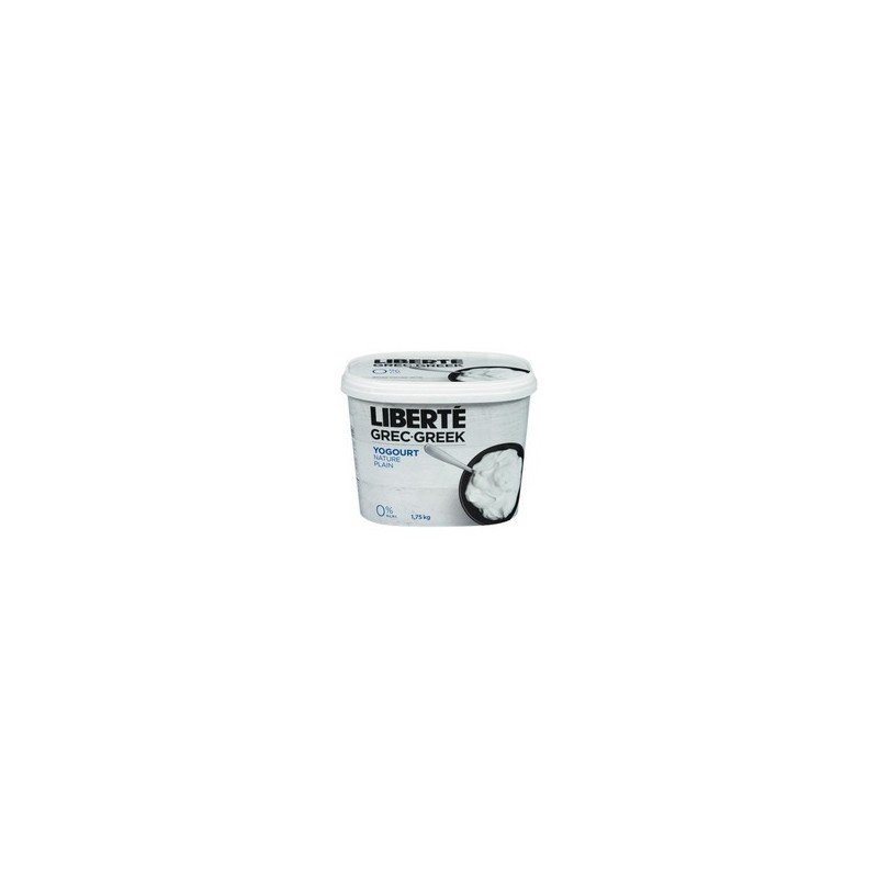 Liberte 0% Greek Yogurt Plain 1.75 kg