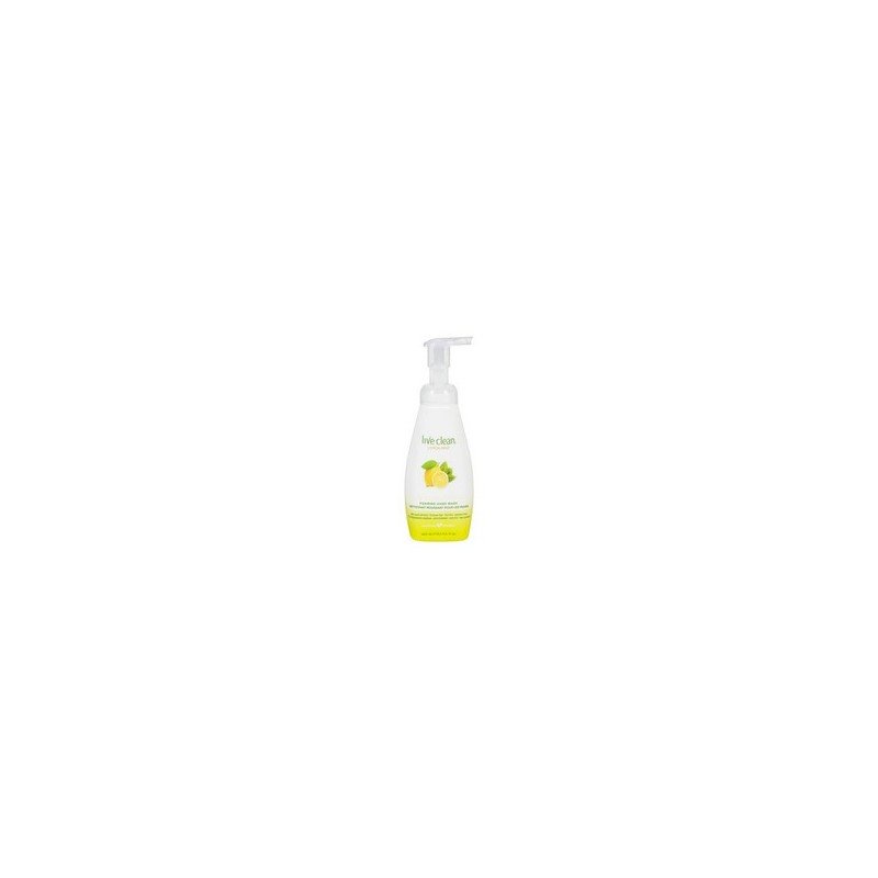 Live Clean Foaming Hand Soap Lemon Mint 400 ml