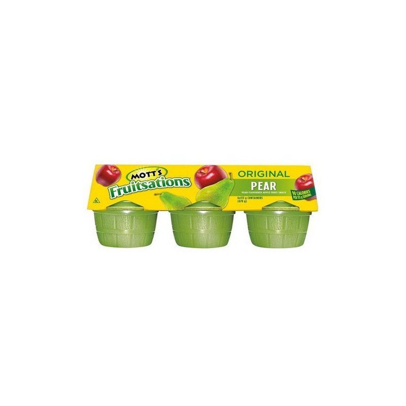 Mott's Fruitsations Original Pear 6 x 113 g