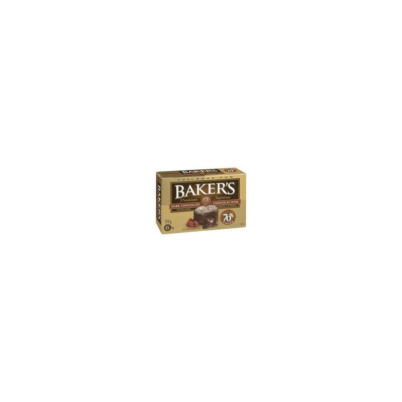 Baker's Premium Dark Chocolate 70% Cacao 170 g