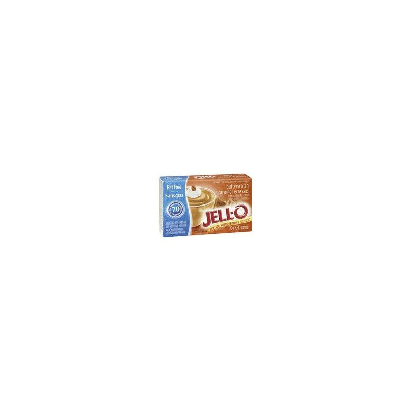 Jell-O Instant Fat Free Butterscotch Pudding Mix 30 g