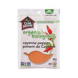 Club House Organic Cayenne Pepper 33 g