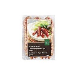 T&T Chinese Style Pork Sausages 375 g