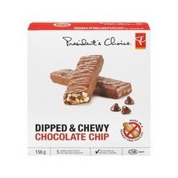 PC Dipped & Chewy Granola Bars Chocolate Chip Peanut Free 156 g