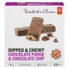 PC Dipped & Chewy Granola Bars Chocolate Fudge & Chocolate Chip Peanut Free 172 g