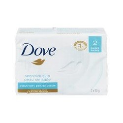 Dove Beauty Bar Soap Sensitive Skin 2 x 90 g