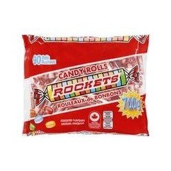 Rockets Candy Rolls 908 g 120’s