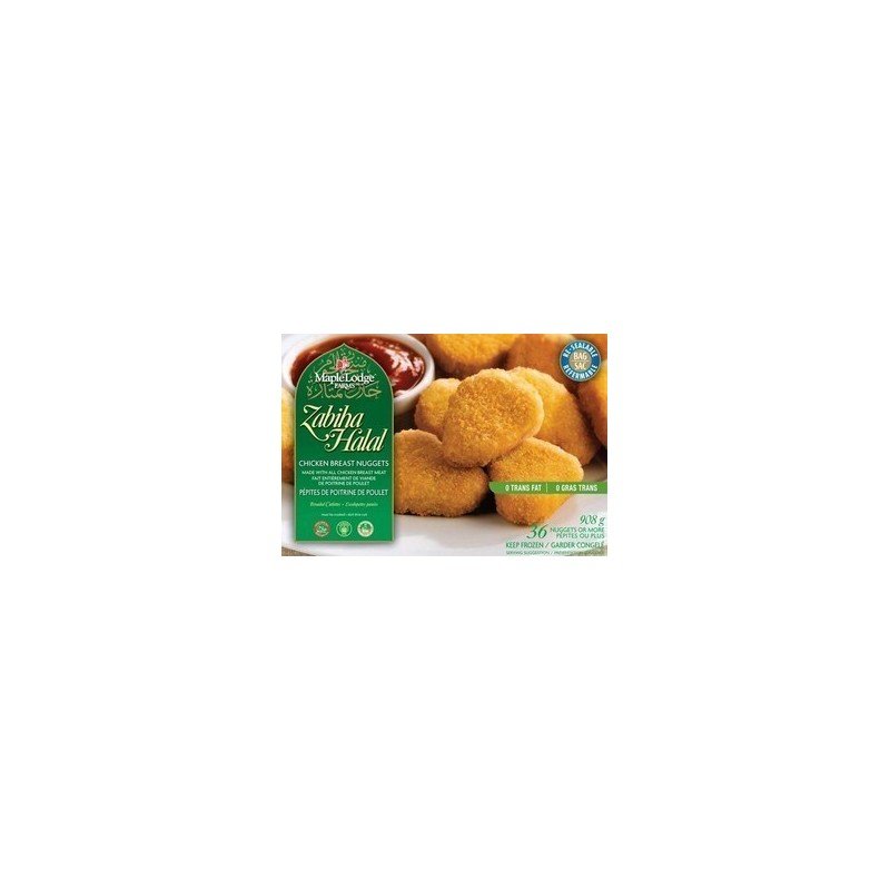 Zabiha Halal Chicken Breast Nuggets 908 g