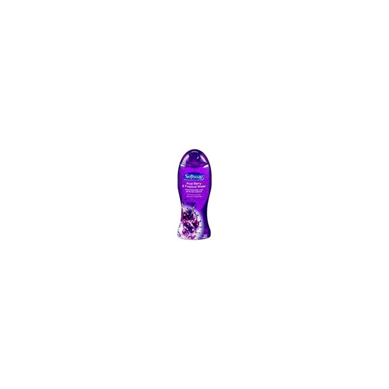 Softsoap Body Wash Acai Berry Tropical Water 532 ml