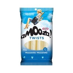 Amooza Twists Mozzarella Mozzarella 252 g