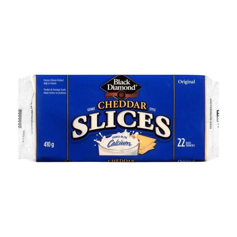 Black Diamond Thin Cheddar Style Slices 22's