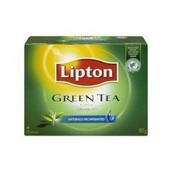 Lipton Green Tea Naturally Decaffeinated 72's