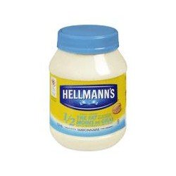 Hellmann's ½ the Fat Mayonnaise Style Dressing 710 ml