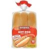 Dempster's Hot Dog Buns 12's