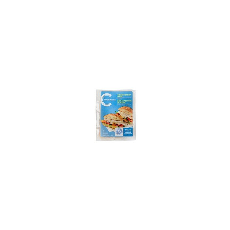 Compliments Extra Lean Thinly Sliced Oven Roasted Chicken Breast 175 g