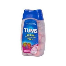 Tums Extra Strength 750 mg Assorted Berries 100's