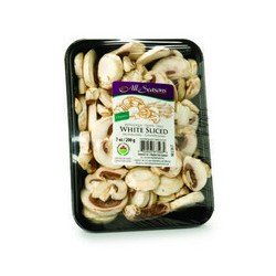 Organic Sliced White Mushrooms 200 g