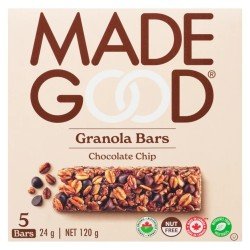 Made Good Organic Granola Bars Chocolate Chip 5 x 24 g
