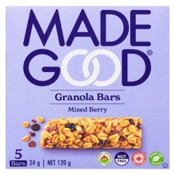 Made Good Organic Granola Bars Mixed Berry 5 x 24 g