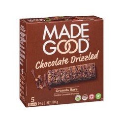 Made Good Organic Granola Bars Chocolate Drizzled 5 x 24 g