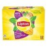 Lipton Mango Passionfruit Iced Tea 40% Less Sugar 12 x 340 ml