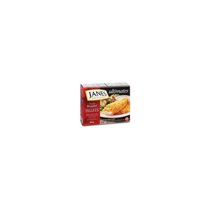 Janes Ultimates Crunchy Breaded Fillets 800 g