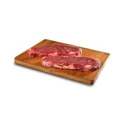 Sterling Silver AAA Beef Boneless Striploin Steak (up to 368 g per pkg)