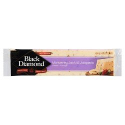 Black Diamond Monterey Jack with Jalapeno Cheese 400 g