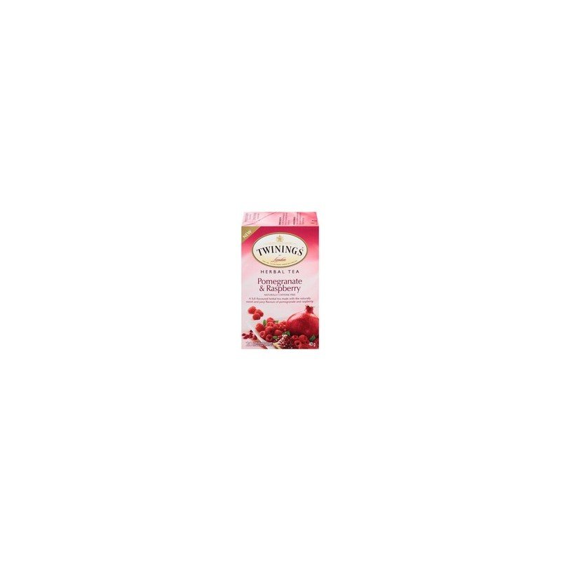 Twinings Pomegranate Raspberry Herbal Tea 20’s