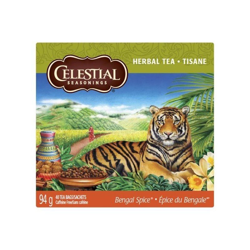 Celestial Seasonings Bengal Spice Herbal Tea 94 g 40’s