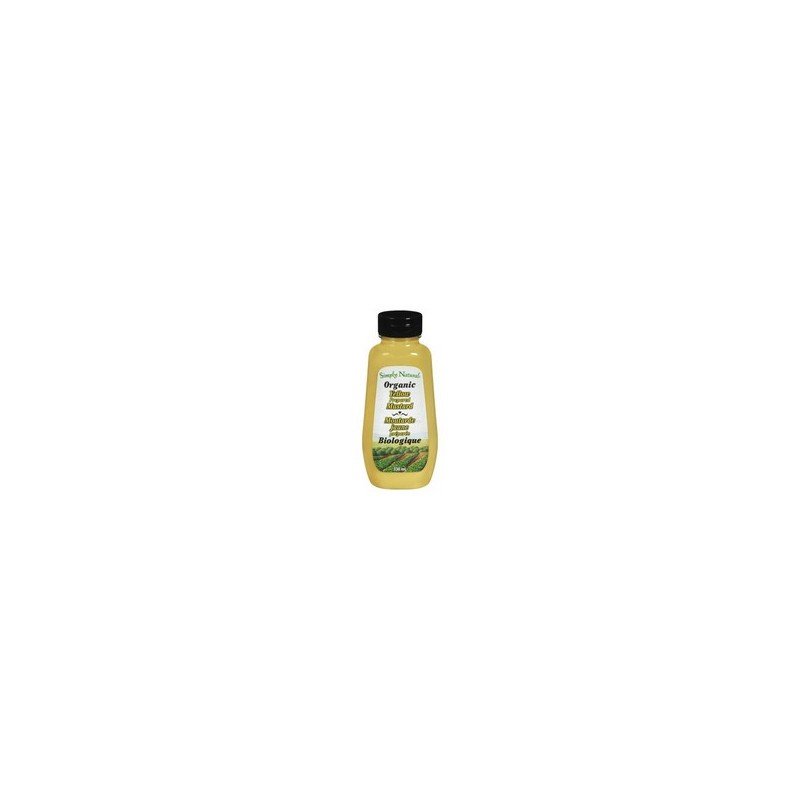 Simply Natural Organic Yellow Prepared Mustard 330 ml